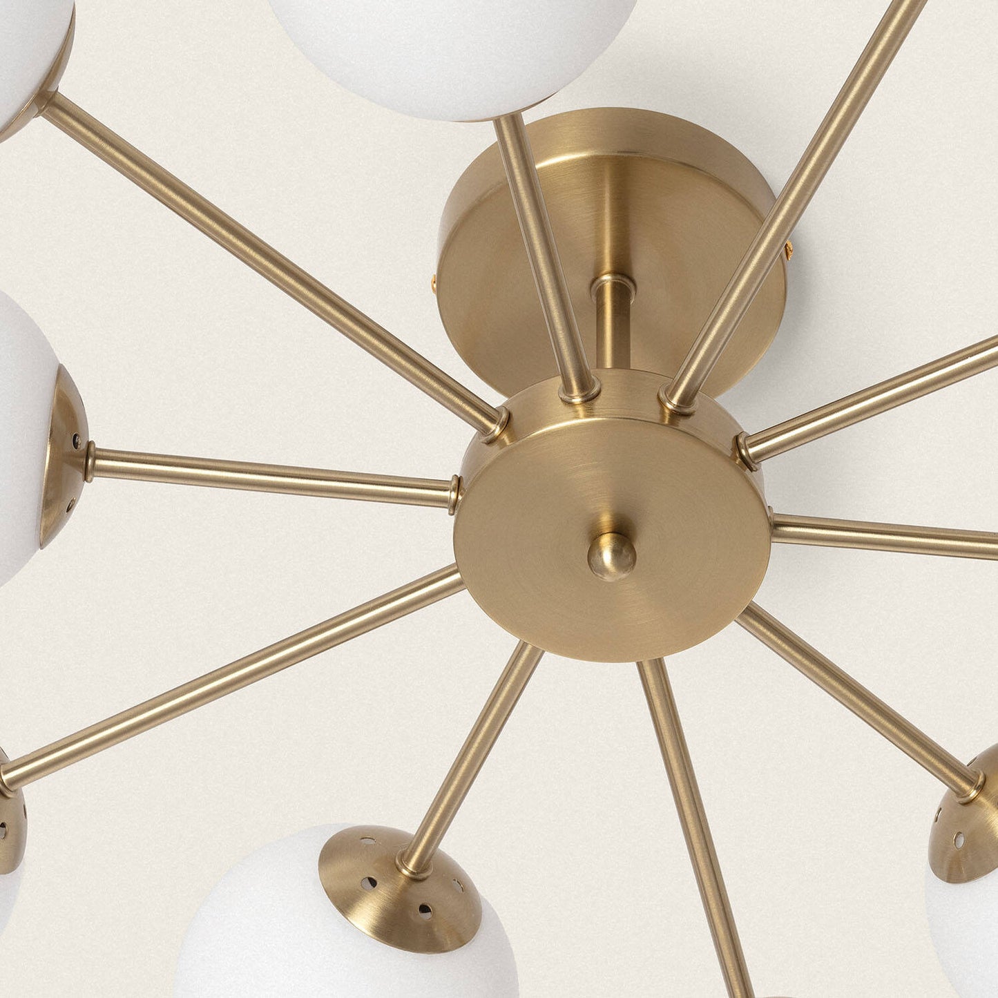 Plafonnier LED Moonlight Brass 10 Spots, 12W, IP20, Doré