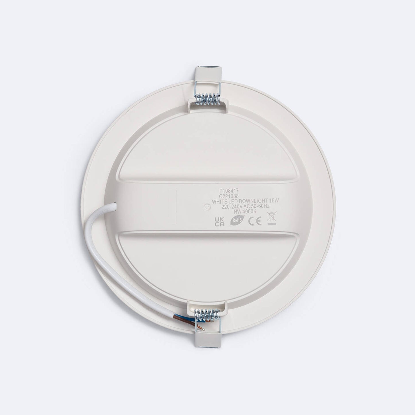 Spot Downlight LED Encastré 15W Rond IP20