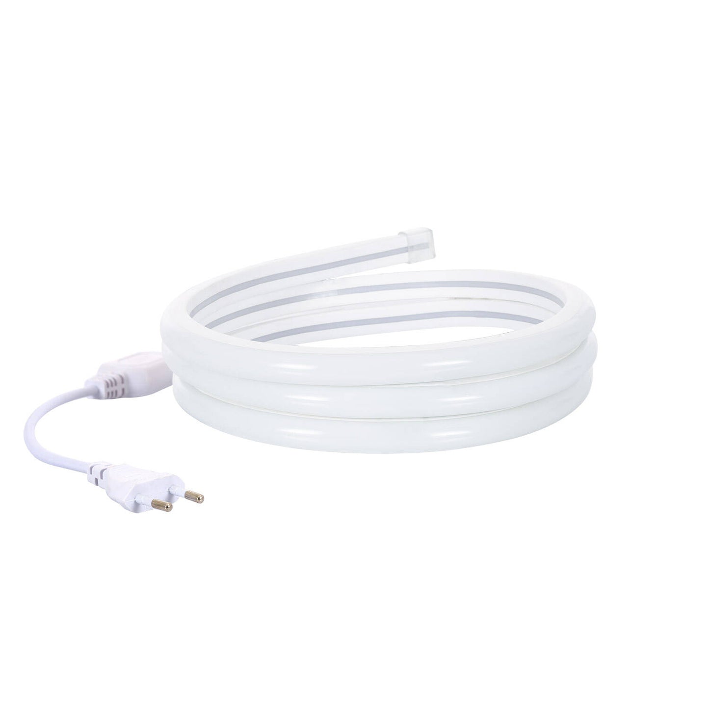 Gaine Néon LED Flexible 7.5W/m IP67 Dimmable, Coupe 100cm, Extérieur/Intérieur