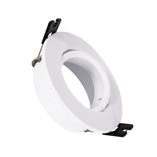 Collerette Downlight Ronde Orientable, Encastrable IP20, Ø 80mm
