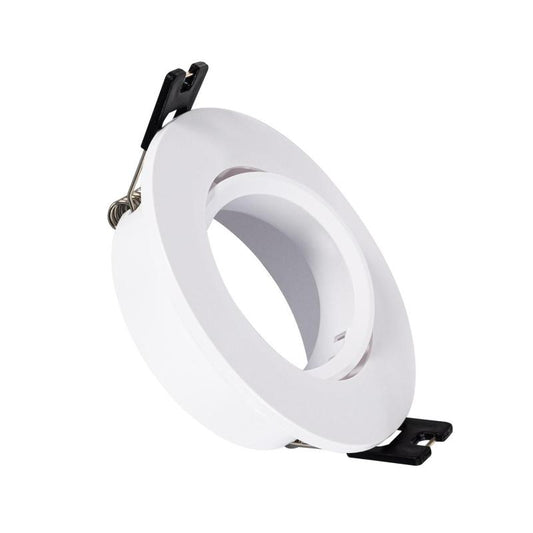 Collerette Downlight Ronde Orientable, Encastrable IP20, Ø 80mm