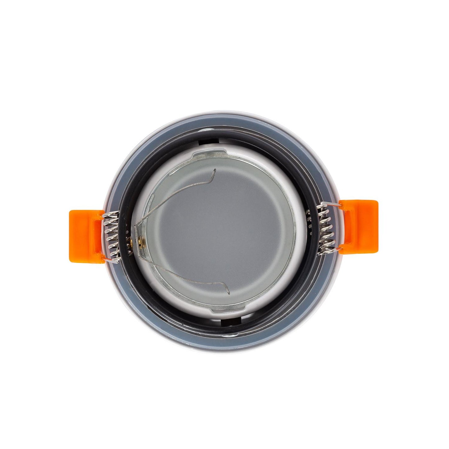 Collerette Downlight Ronde IP65, Encastrée, Aluminium, Ø75 mm