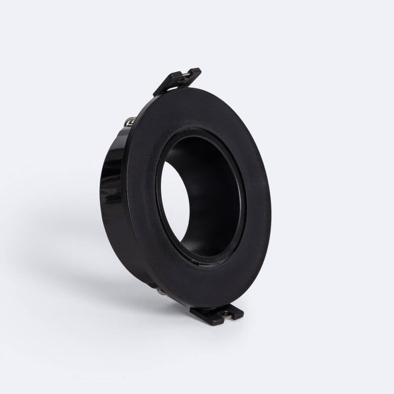 Collerette Downlight Conique Noir, Encastrable, IP20, pour GU10/GU5.3