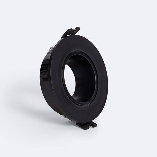 Collerette Downlight Conique Noir, Encastrable, IP20, pour GU10/GU5.3