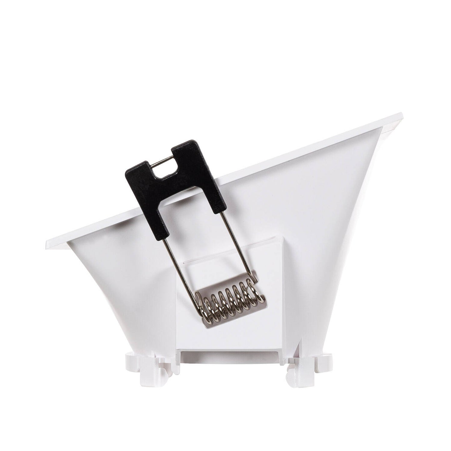 Collerette Downlight Carrée Encastrée IP20 pour Ampoule GU10 - 85x85mm