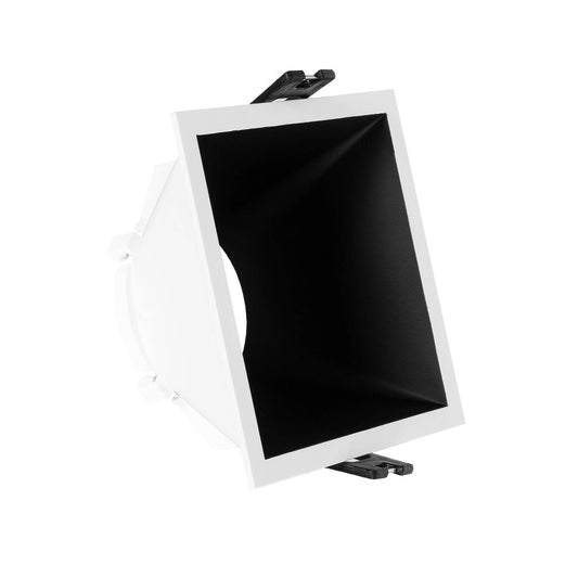 Collerette Downlight Carrée GU10 Encastrée 85x85mm IP20