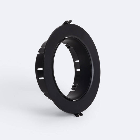 Collerette Downlight Orientable AR111, Encastrable Ø135 mm, IP20, Noir