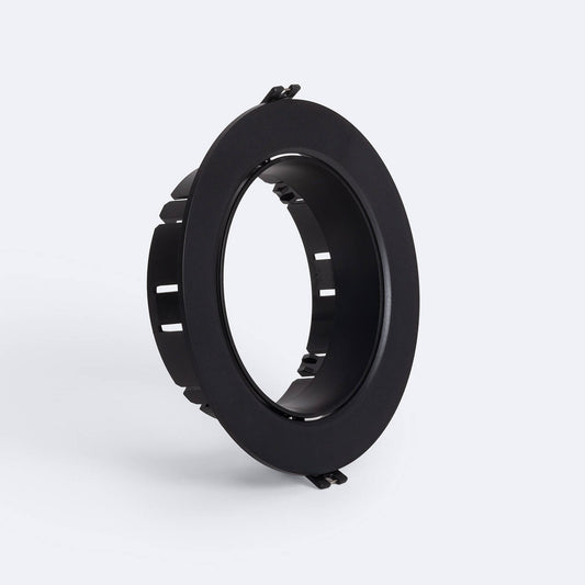 Collerette Downlight Orientable AR111, Encastrable Ø135 mm, IP20, Noir