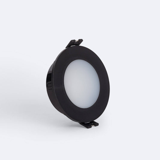 Collerette Downlight Conique IP65 pour Ampoule LED GU10/GU5.3, Installation Encastrée, Ø75 mm
