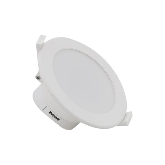 Downlight LED Rond 10W IP44, Installation Encastrée, Ø 88mm