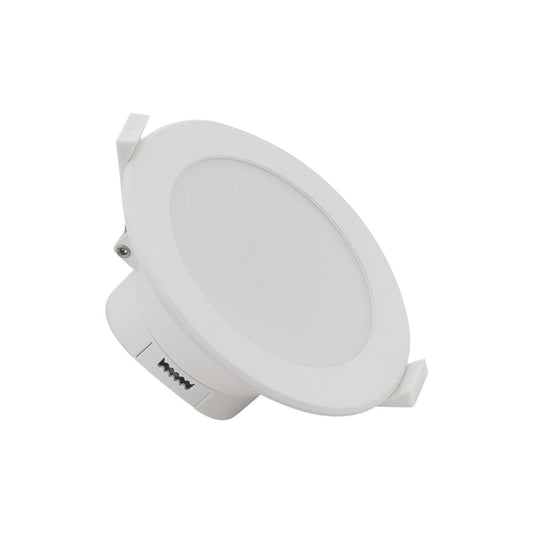 Downlight LED Rond 10W IP44, Installation Encastrée, Ø 88mm