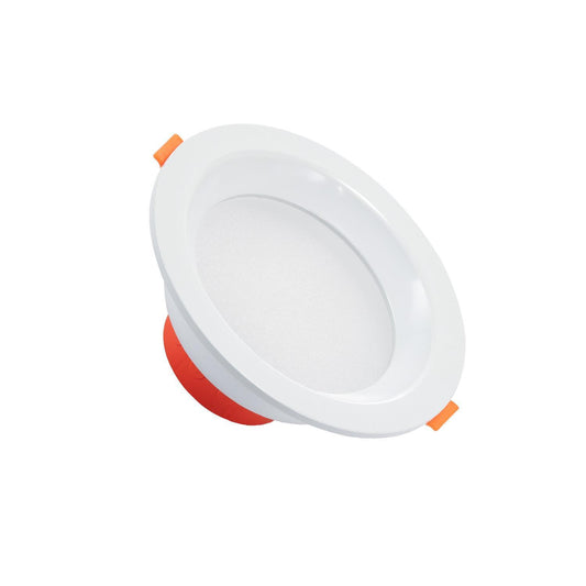 Downlight LED 10W Rond, IP44, Ø 105 mm, Installation Encastrée, Non Dimmable