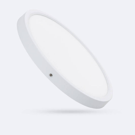 Downlight LED 24W Rond avec Détecteur de Mouvement et Crépuscule, IP20, Ø 280 mm