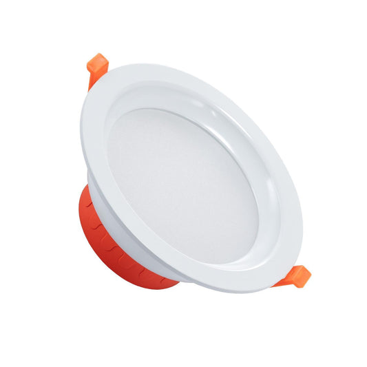 Downlight LED 12W Rond, IP44, Installation Encastrée, Ø 125 mm, Non Dimmable