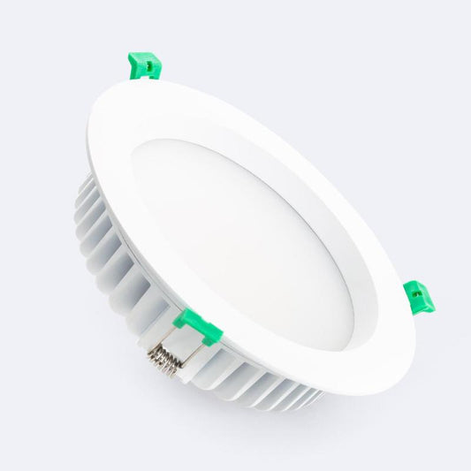 Downlight LED 30W Dimmable, IP44, Rendement 100 lm/W, Coupe Ø 160 mm
