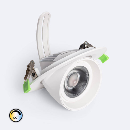 Downlight LED 38W Rond Orientable, IP20, 4560 lm, Installation Encastrée