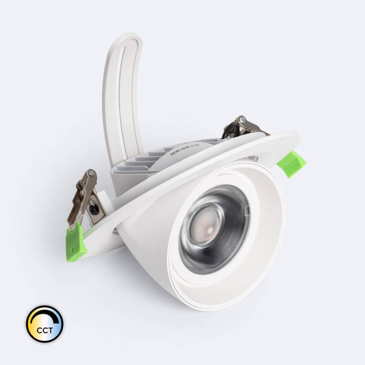 Downlight LED 38W Rond Orientable, IP20, 4560 lm, Installation Encastrée