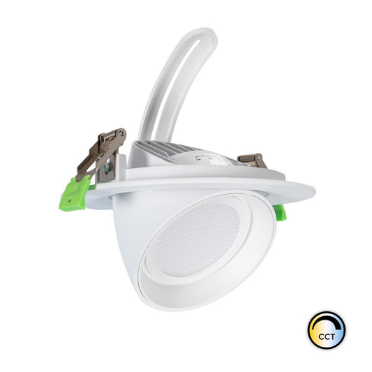 Downlight LED 48W Rond Orientable 120 lm/W IP20 Encastré Ø 195 mm