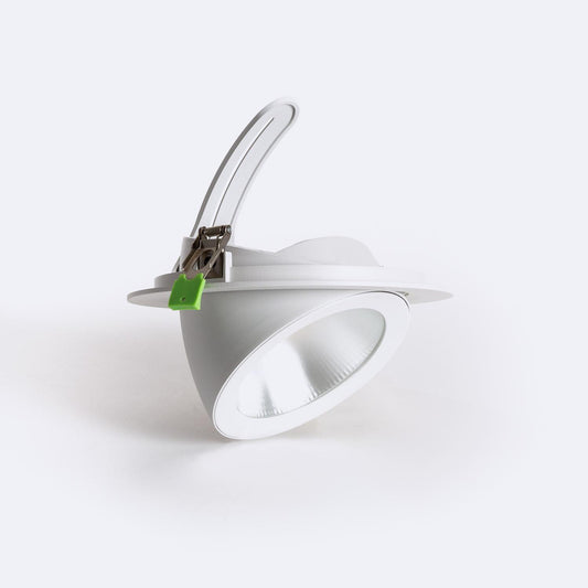 Downlight LED 60W Rond Orientable, 7200 lm, IP20, Installation Encastrée