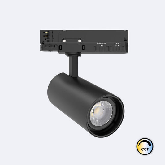 Spot LED sur Rail 30W Dimmable DALI, IP20, Orientable - Usage Intérieur