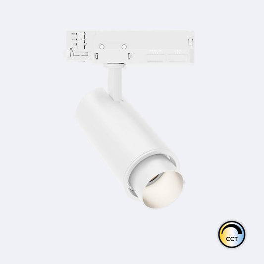 Spot LED 30W pour Rail Triphasé, Dimmable DALI, IP20, Orientable