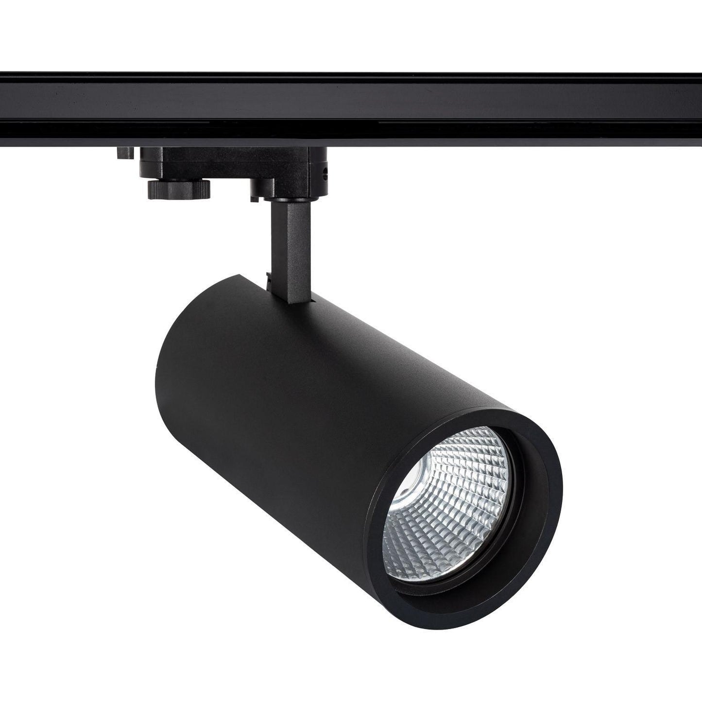 Spot LED sur Rail Triphasé 30W IP20 Orientable Noir