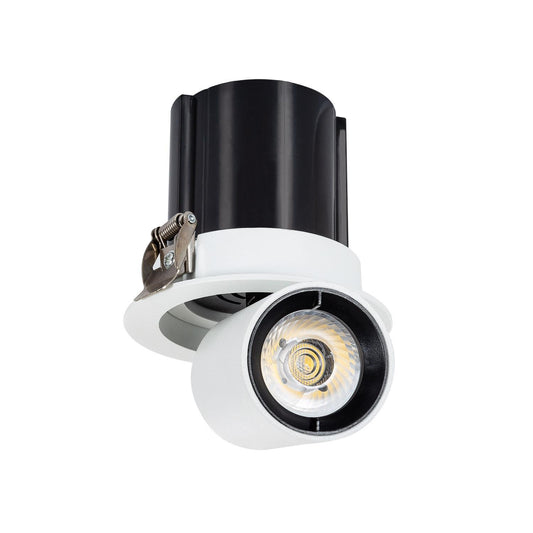Spot Downlight LED 12W Rond Orientable IP20 Ø 75mm