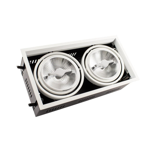 Spot Downlight LED 30W Dimmable, Coupe 325x165 mm, IP20, Orientable