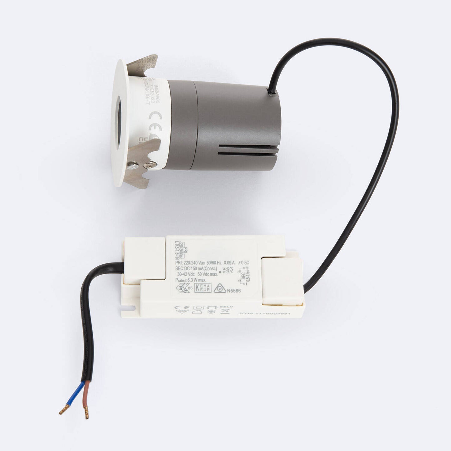 Spot Downlight LED 6W Encastré Circulaire IP20 Non-Dimmable