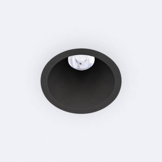 Downlight LED 9W Encastré IP20 Noir Ø 85 mm