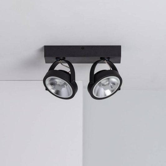 Spot LED Orientable 30W AR111 Dimmable IP20 Noir