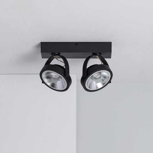 Spot LED Orientable 30W AR111 Dimmable IP20 Noir