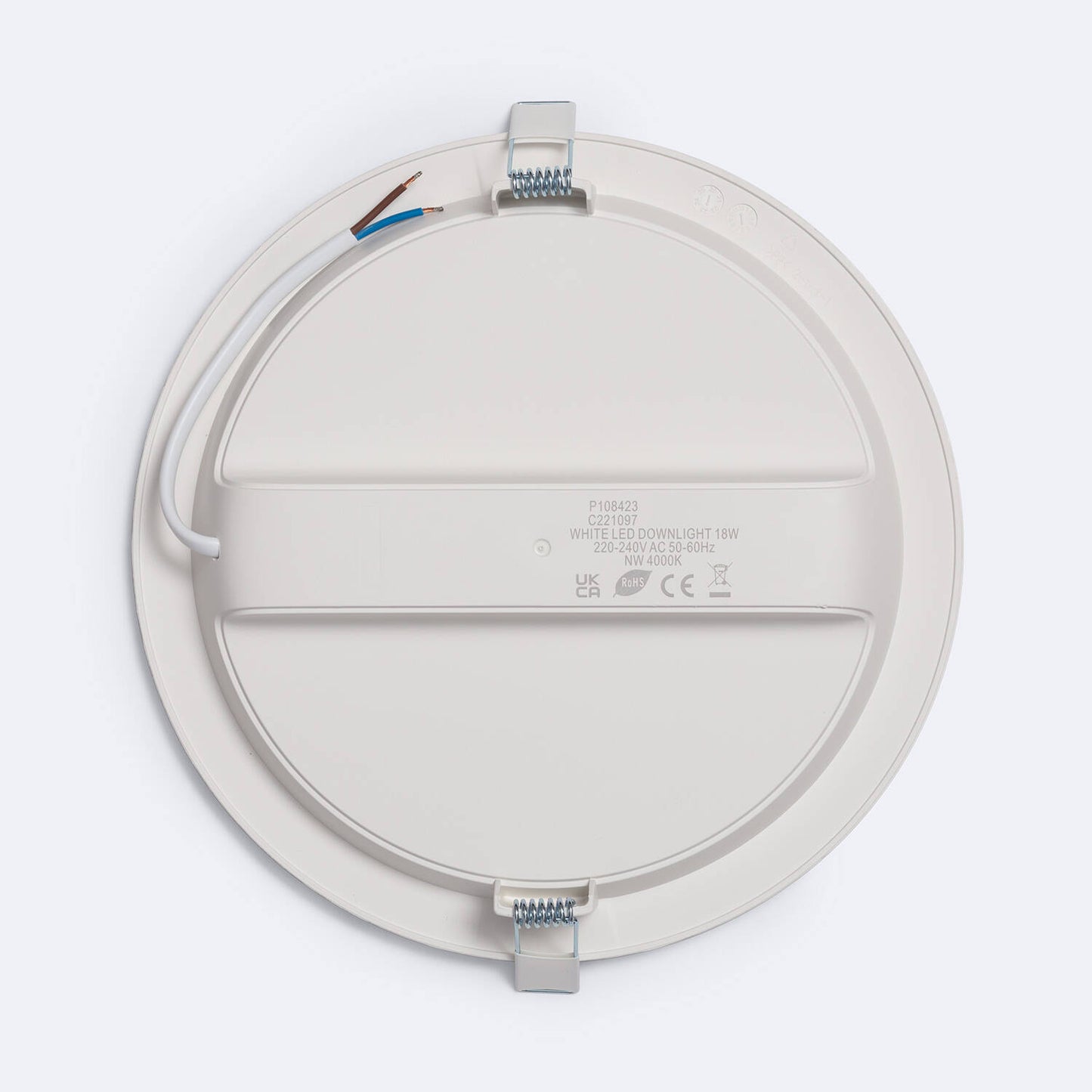 Spot Downlight LED 18W Rond Encastré IP20 200mm