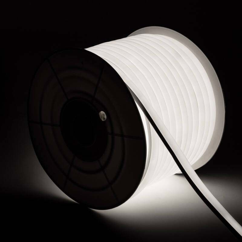 Gaine Néon LED Flexible 7.5W/m IP67 Dimmable, Coupe 100cm, Extérieur/Intérieur